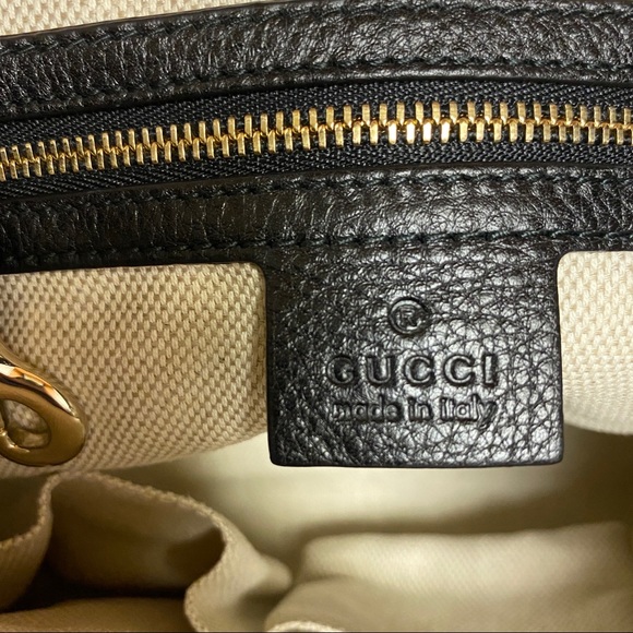 Gucci 336751 Small Soho Leather Shoulder Bag - Picture 11 of 15